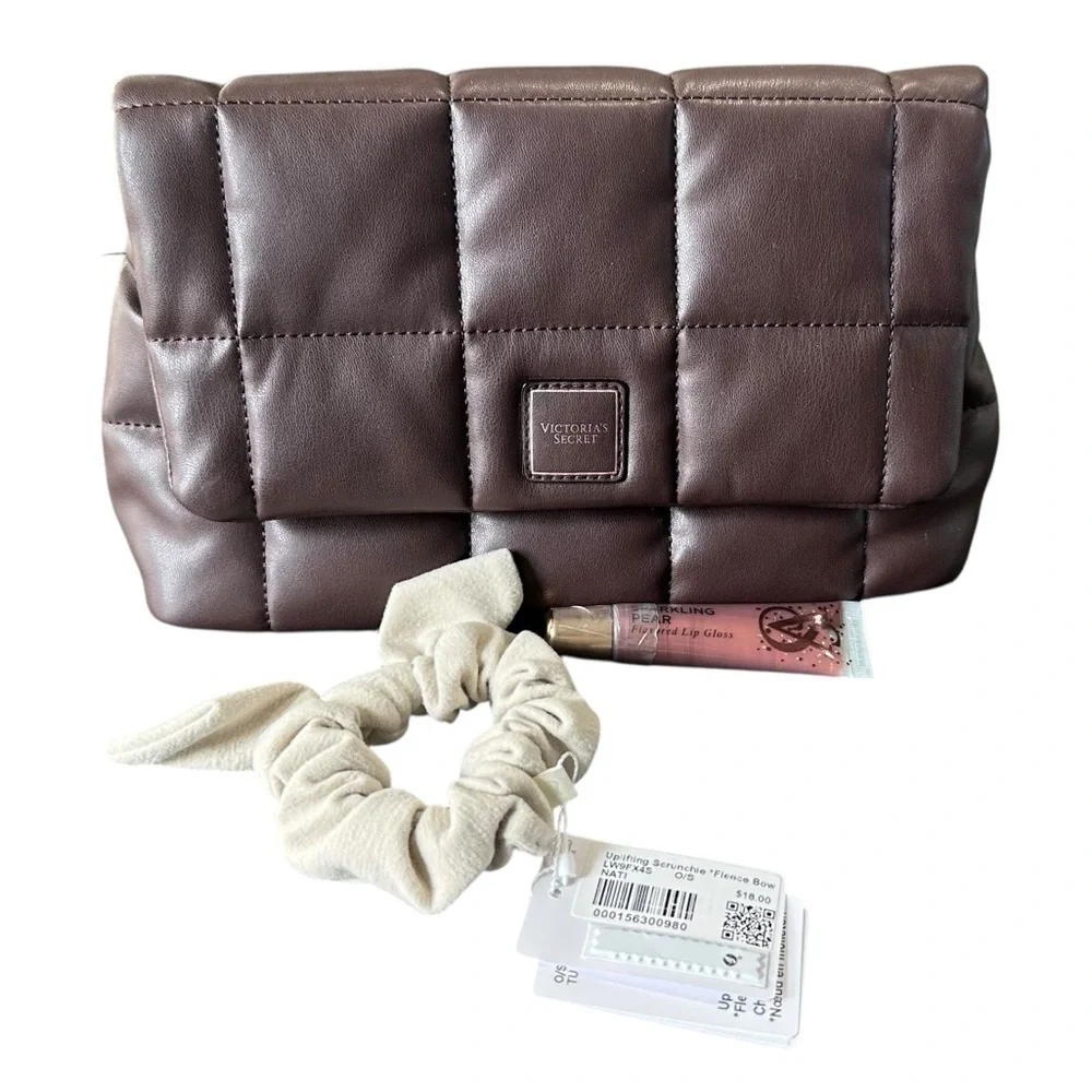 Lululemon Accessory Victoria Secret Cosmetic Bag Victoria Secret Lip Gloss NWT
